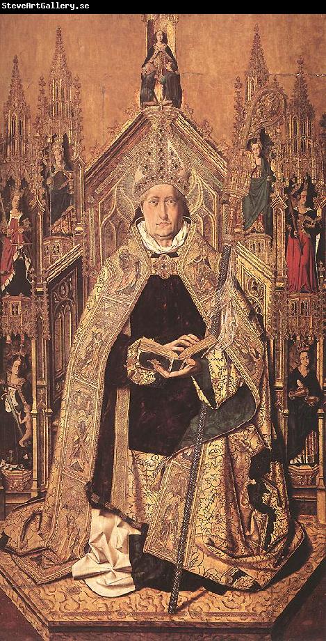 Bartolome Bermejo St Dominic Enthroned in Glory